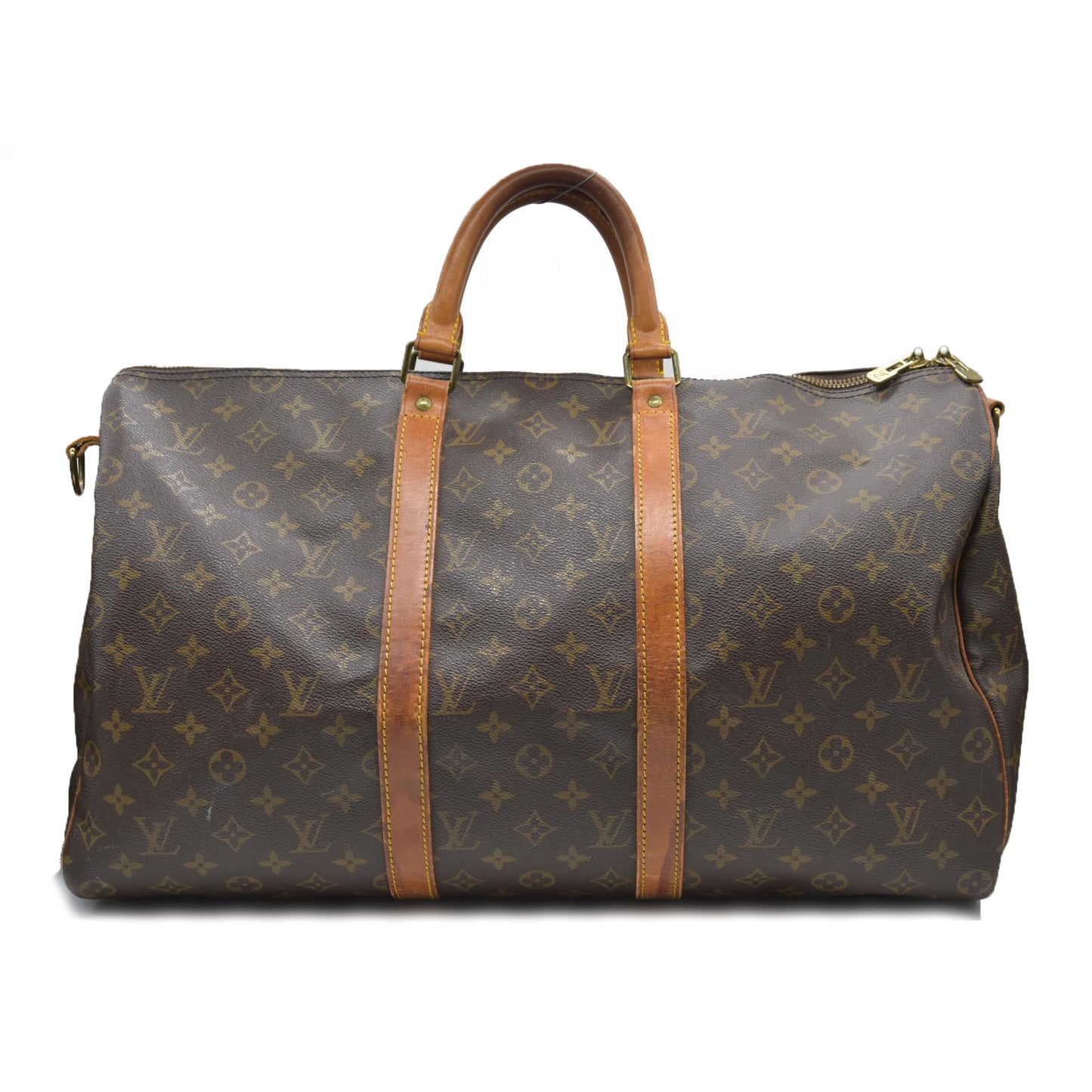 AUCTION $2630 Louis Vuitton  Monogram Keepall Bandouliere 50
