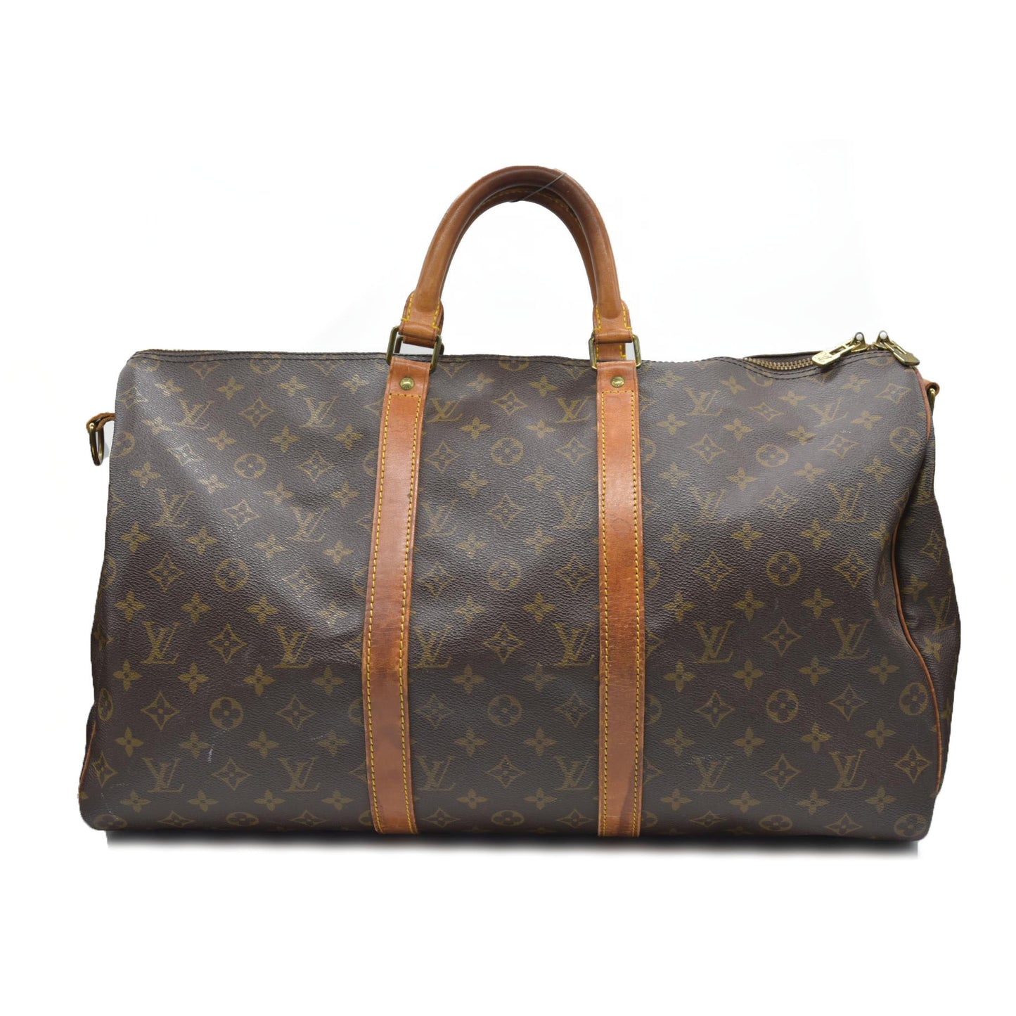 AUCTION $2630 Louis Vuitton  Monogram Keepall Bandouliere 50