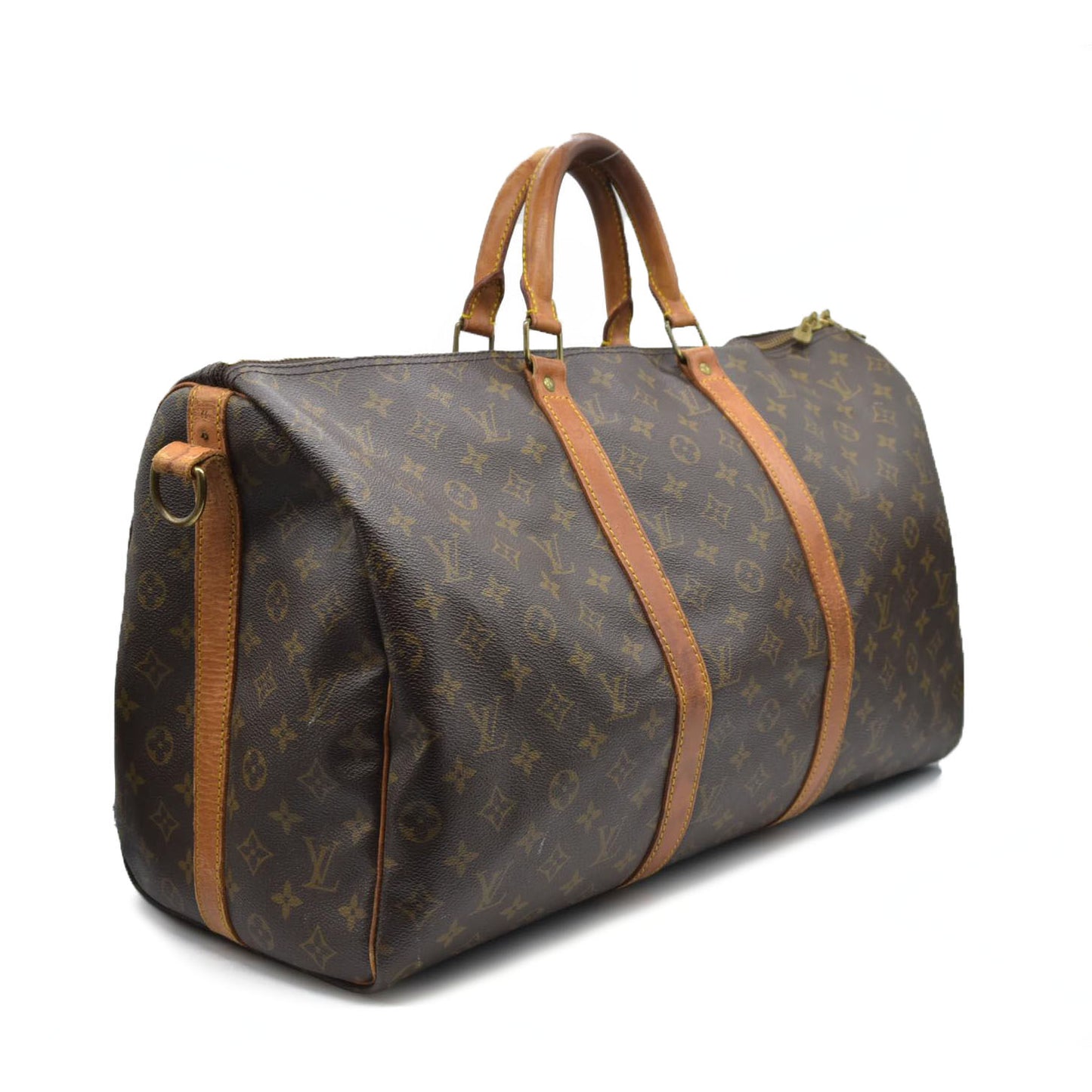 AUCTION $2630 Louis Vuitton  Monogram Keepall Bandouliere 50