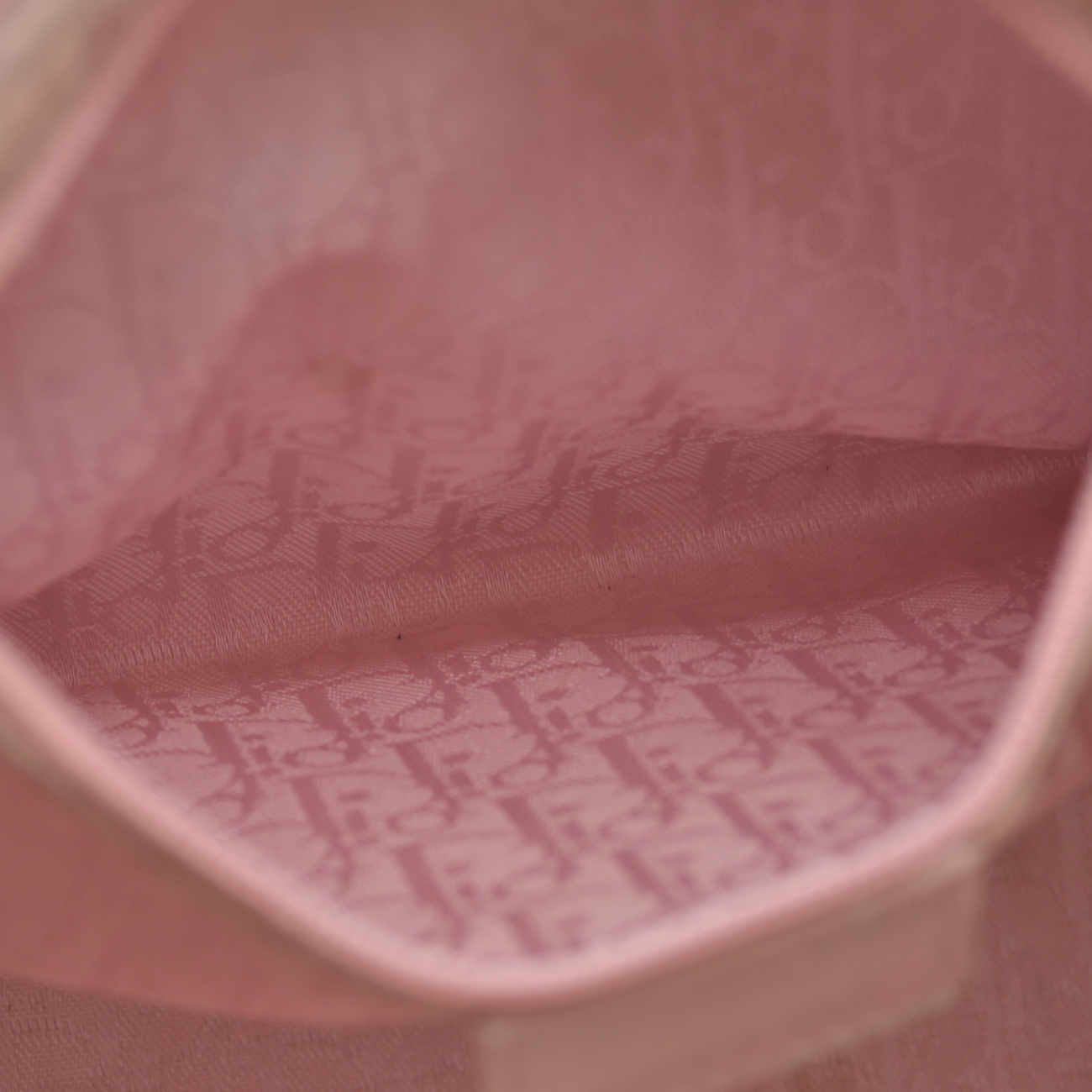 $2550 Dior Pink Cannage Quilted Leather Lady Dior Small Tote Bag