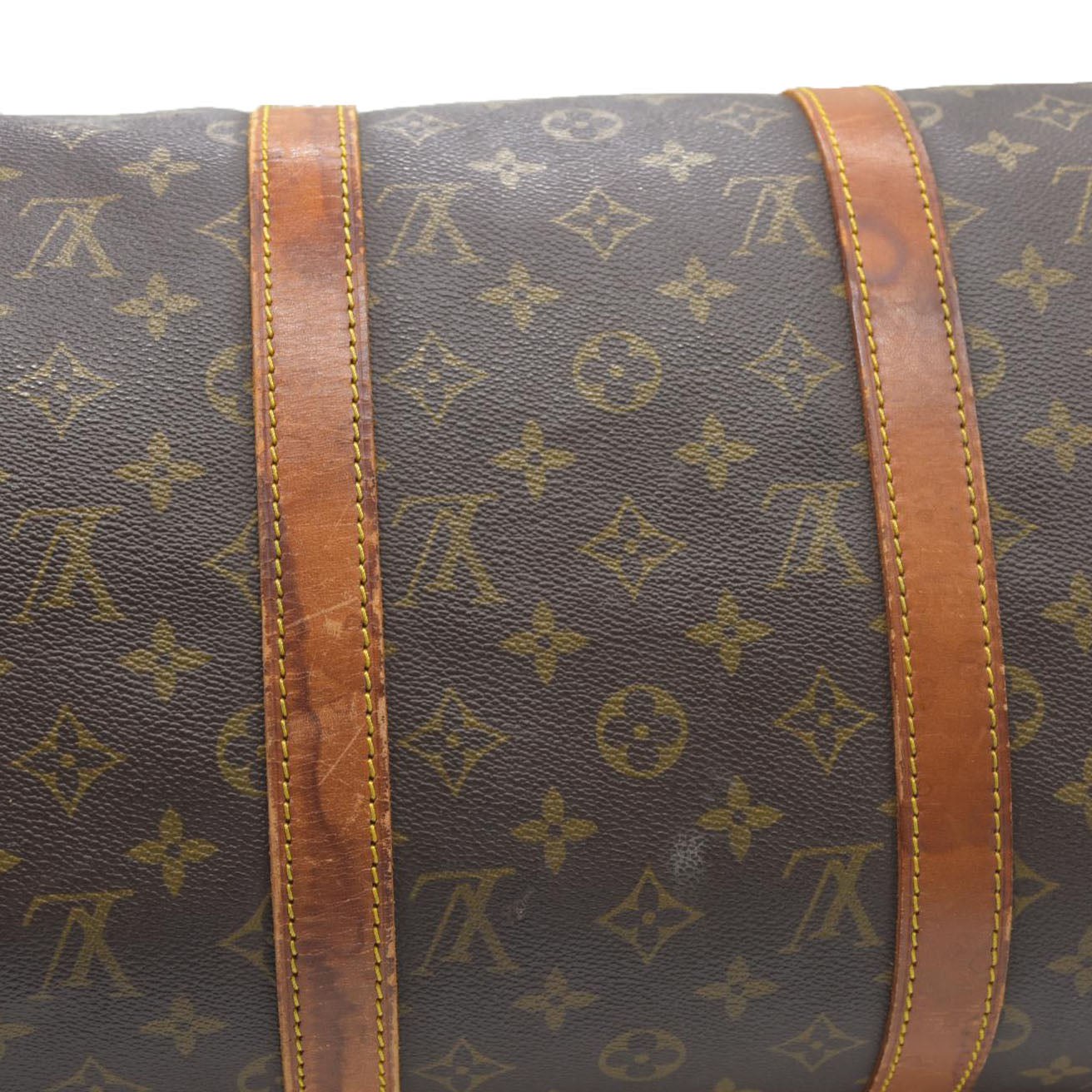 AUCTION $2630 Louis Vuitton  Monogram Keepall Bandouliere 50