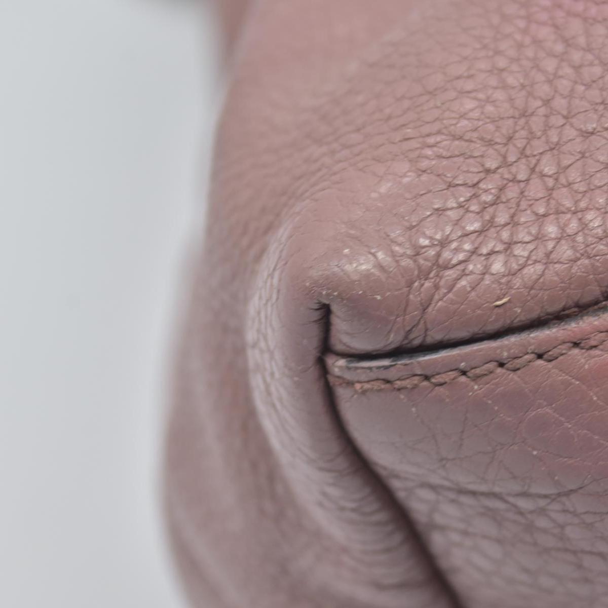 Gucci Pebbled Calfskin Medium Soho Chain Shoulder Bag Antique Rose