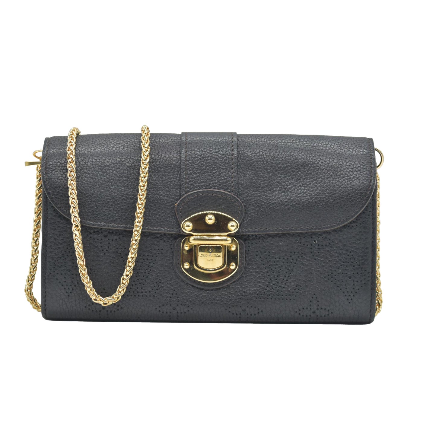 Louis Vuitton Mahina Amelia Wallet Black CONSIGNMENT