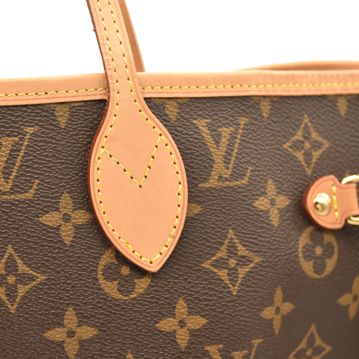 Louis Vuitton Monogram Neo Neverfull MM Pivoine with pouch and box RFID