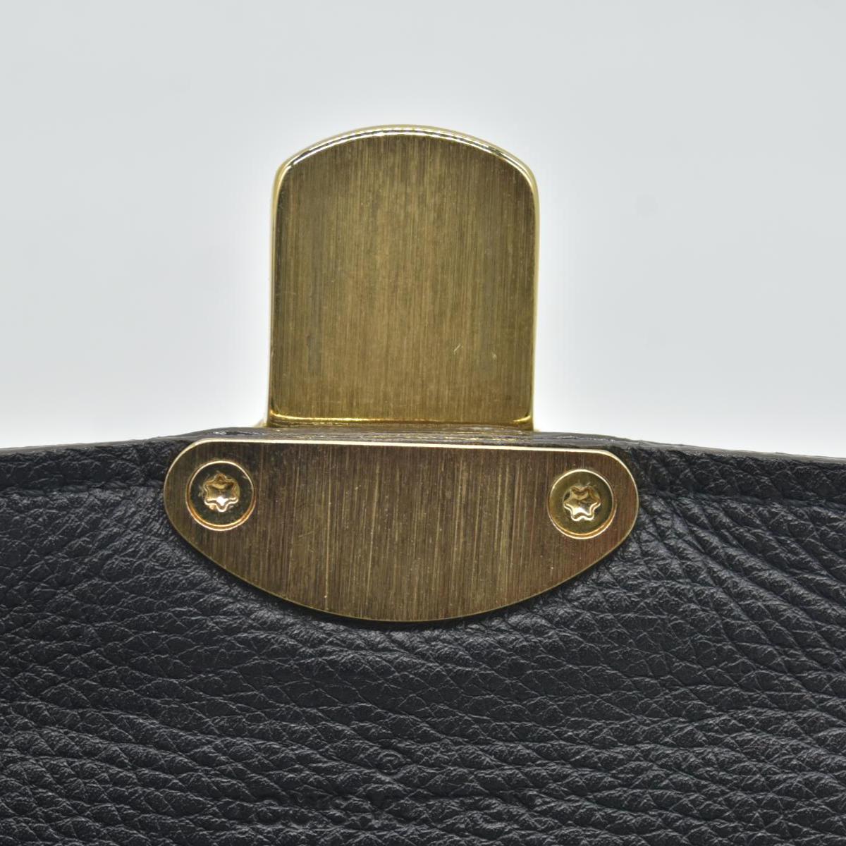 Louis Vuitton Mahina Amelia Wallet Black CONSIGNMENT