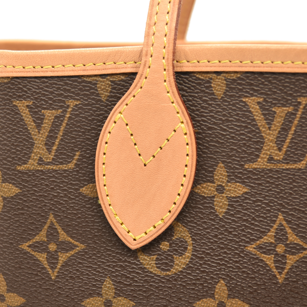 Louis Vuitton Monogram Neo Neverfull MM Pivoine with pouch and box RFID