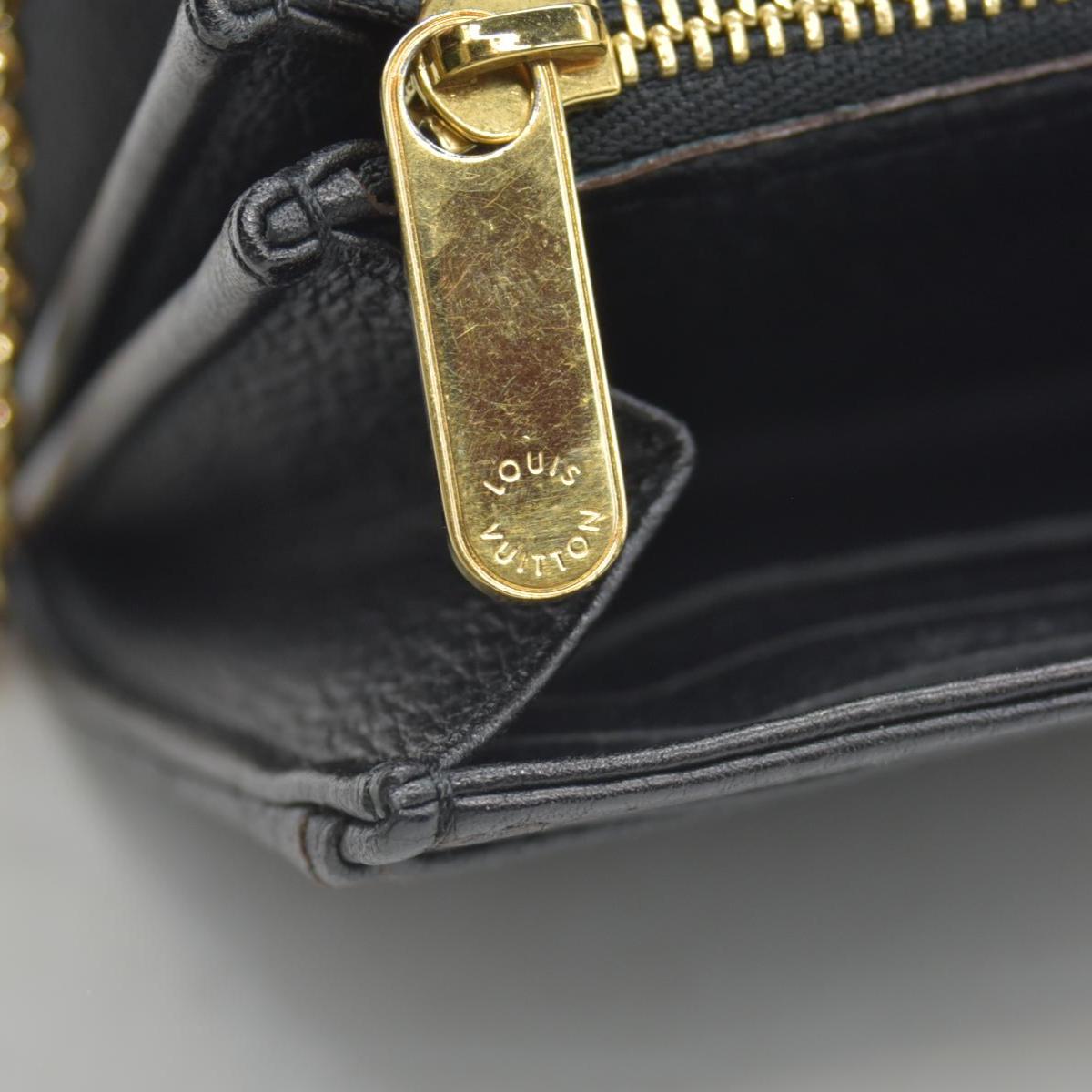 Louis Vuitton Mahina Amelia Wallet Black CONSIGNMENT