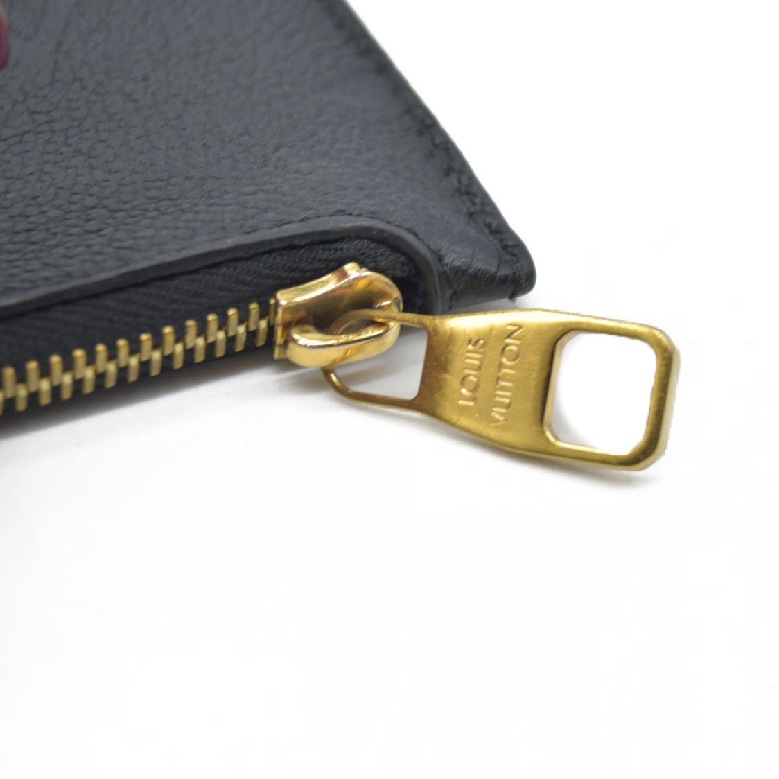 AUCTION $2710 Louis Vuitton  Empreinte Monogram Giant Neverfull MM Pochette Black