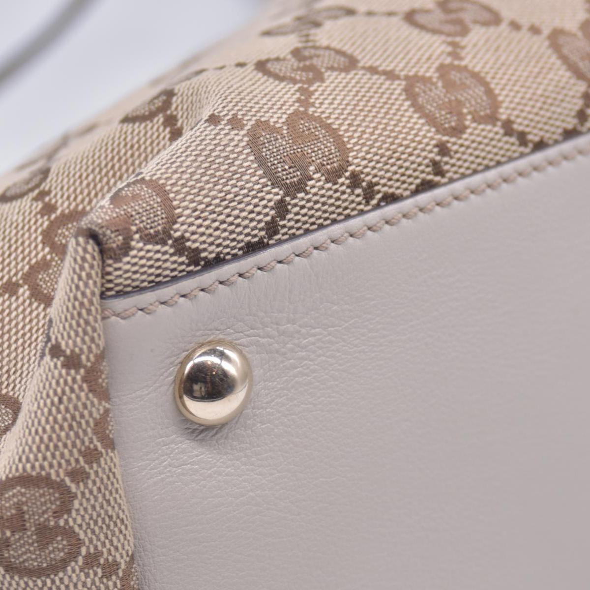 $1290 GUCCI GG Canvas Miss GG Tote Off White CONSIGNMENT