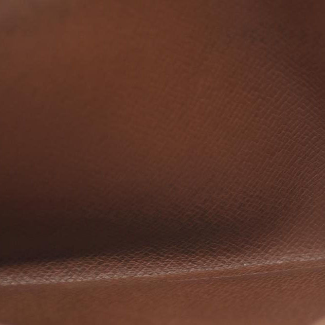 Louis Vuitton Monogram Portefeiulle Sarah Long Bifold Wallet Brown 882AN