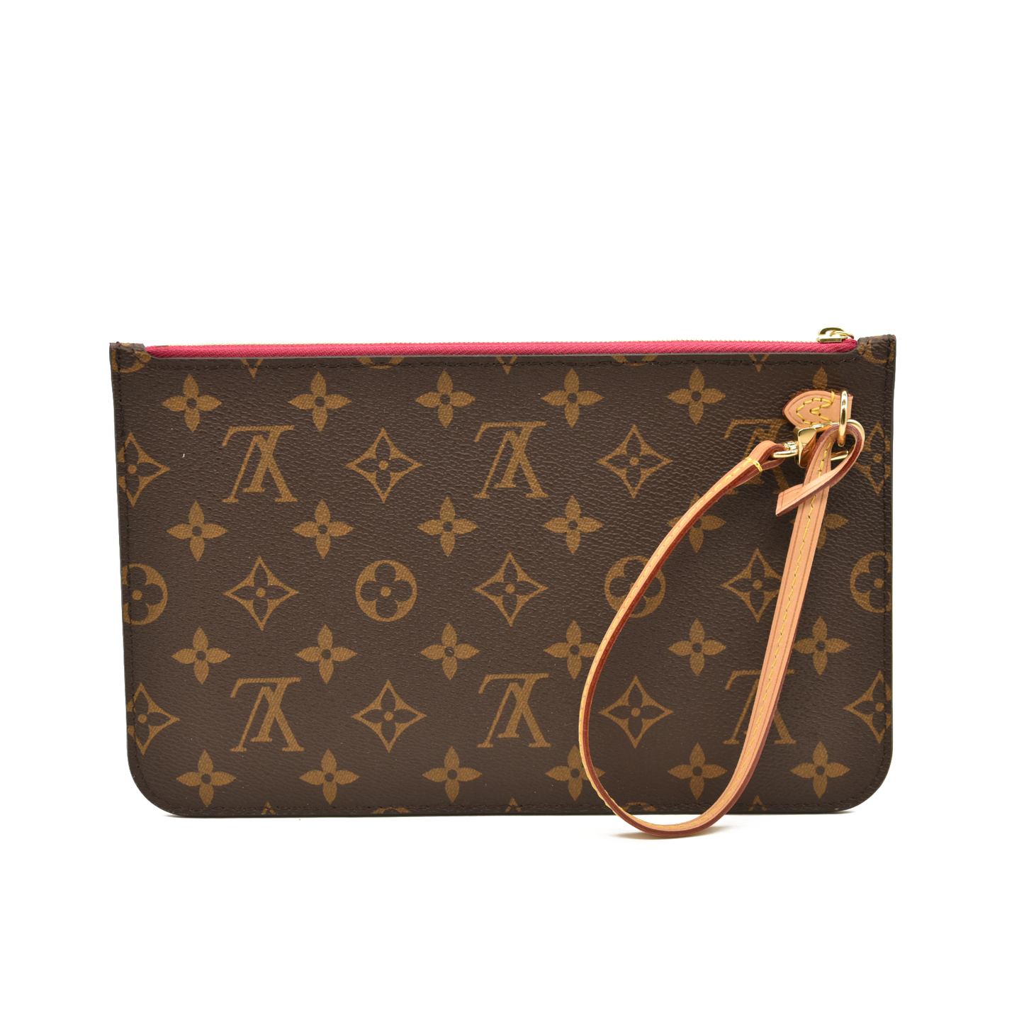 Louis Vuitton Monogram Neo Neverfull MM Pivoine with pouch and box RFID