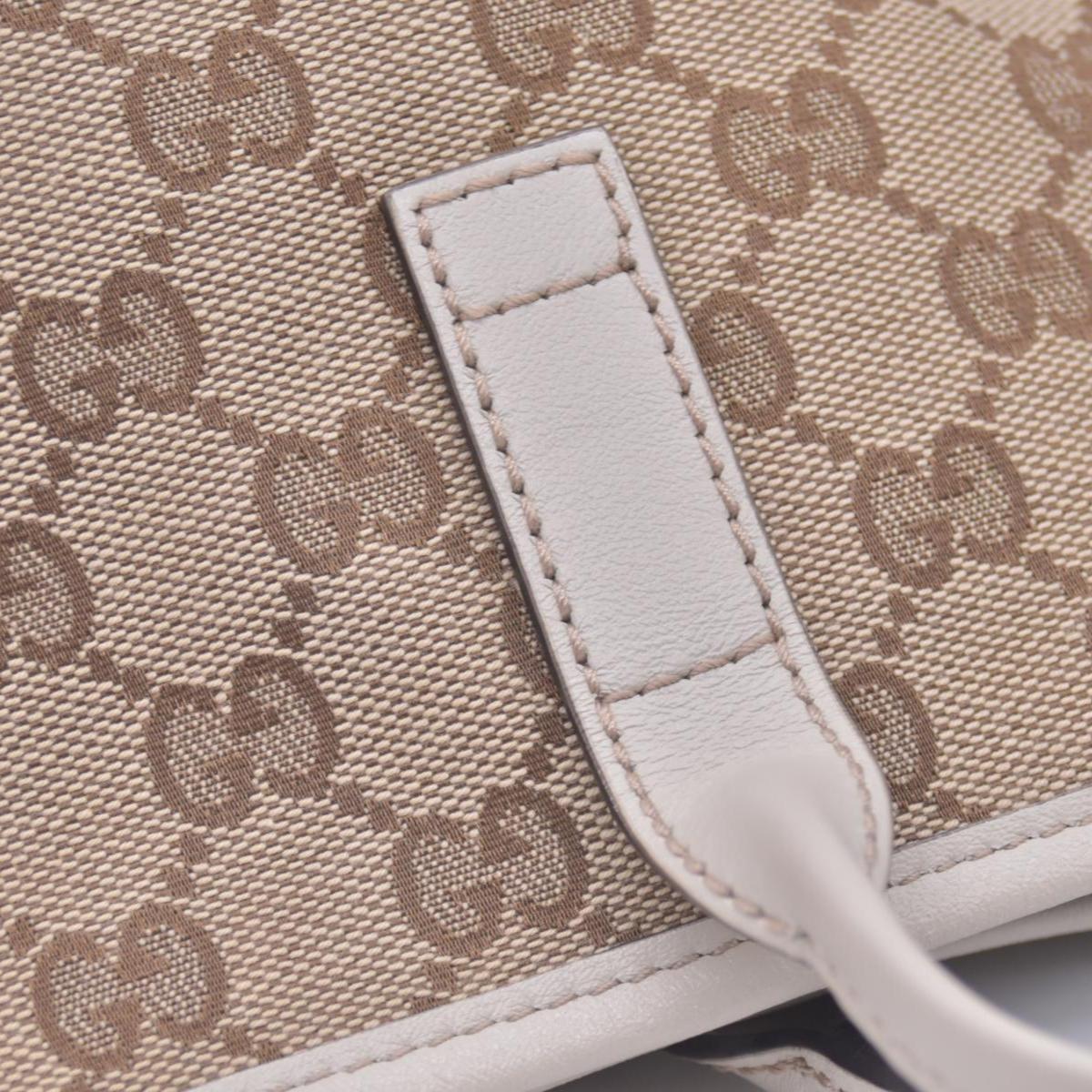 $1290 GUCCI GG Canvas Miss GG Tote Off White CONSIGNMENT