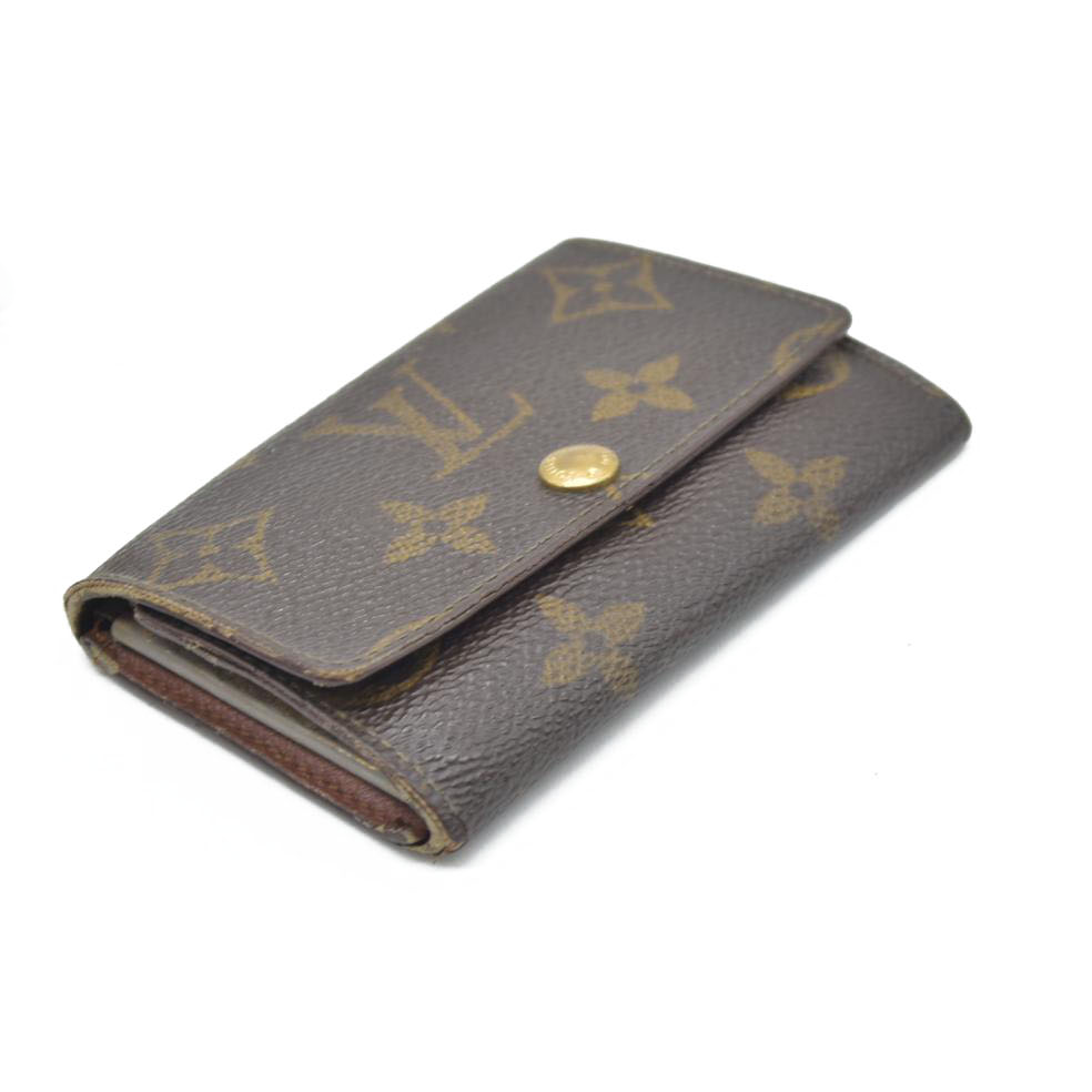$345 Louis Vuitton Monogram Multicles 6 Ring Key Case Brown FL1903