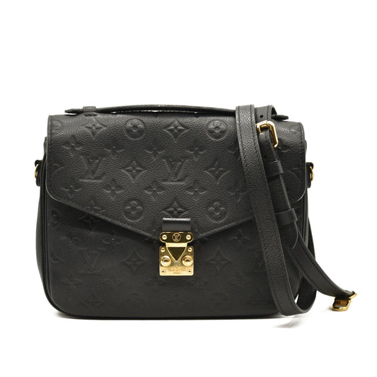 LOUIS VUITTON  Empreinte Pochette Metis Black DU4177