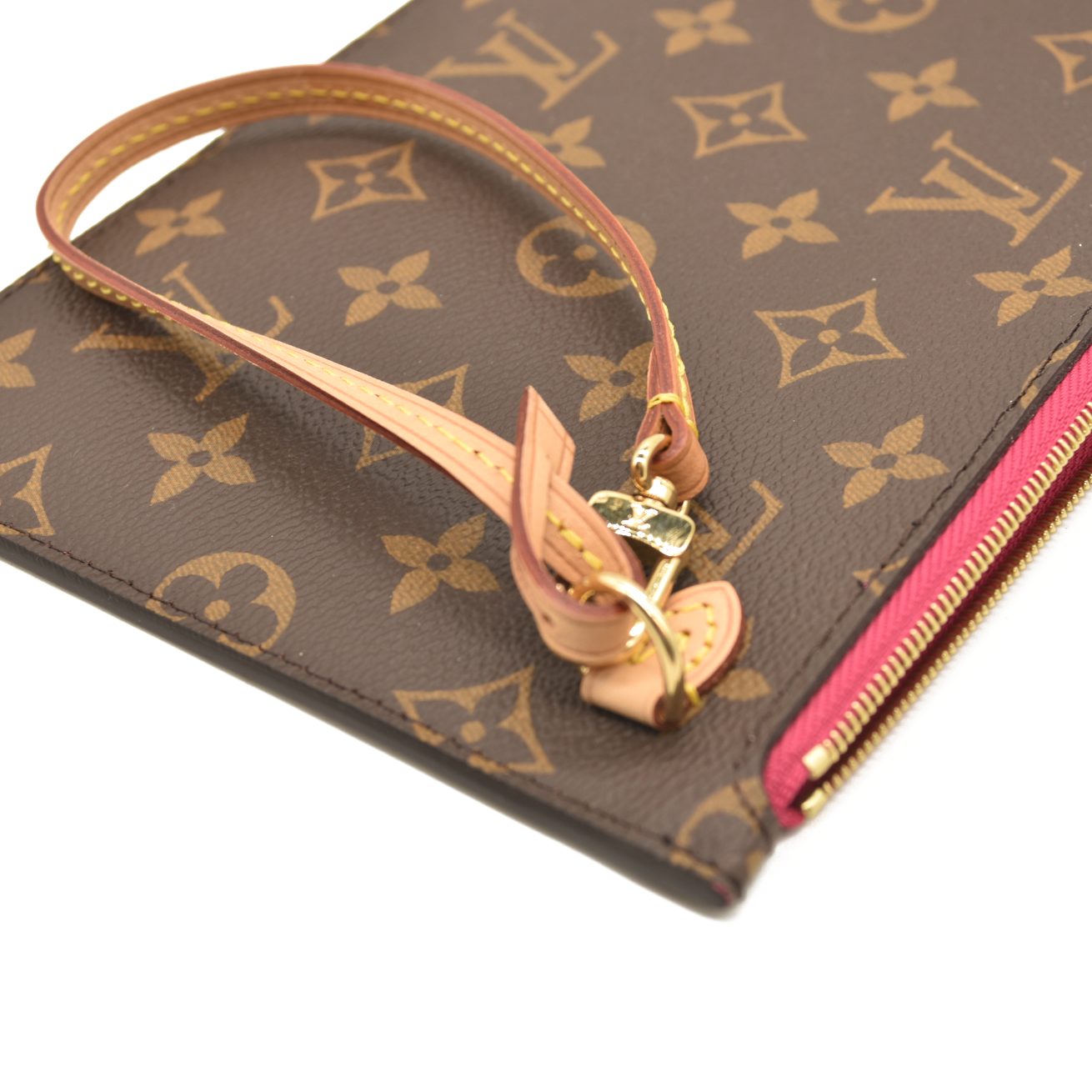 Louis Vuitton Monogram Neo Neverfull MM Pivoine with pouch and box RFID