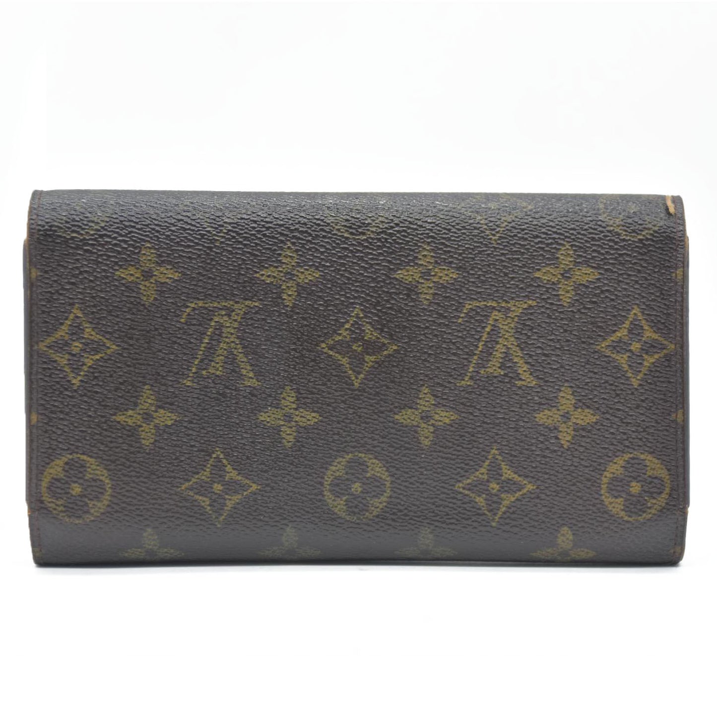 Louis Vuitton Monogram Porte Tresor International Trifold Long Wallet TH0073