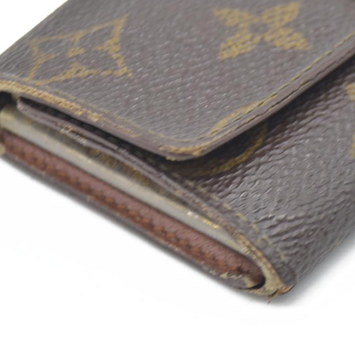 $345 Louis Vuitton Monogram Multicles 6 Ring Key Case Brown FL1903