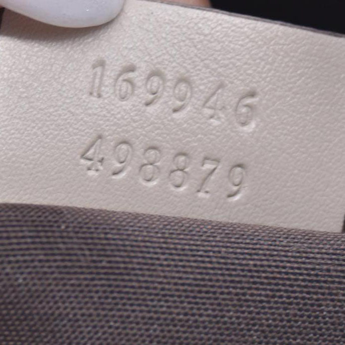 $1290 GUCCI GG Canvas Miss GG Tote Off White CONSIGNMENT