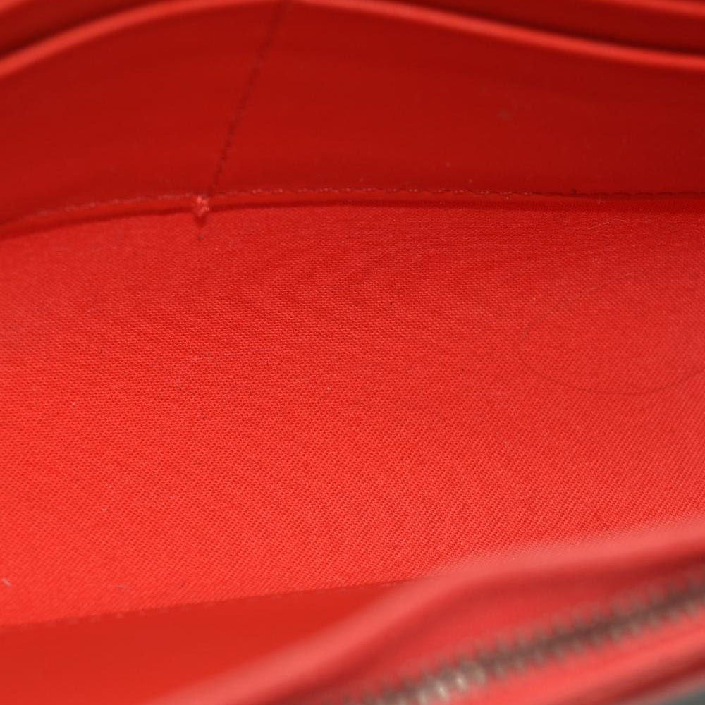 Christian Louboutin  Calfskin Pailette Spikes Paloma Clutch Black