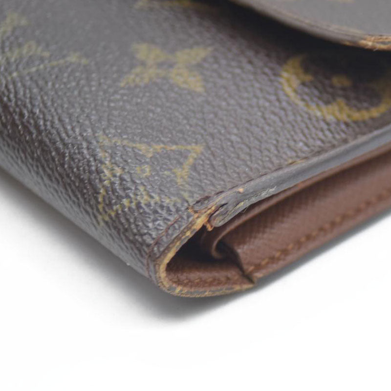 Louis Vuitton Monogram Porte Tresor International Trifold Long Wallet TH0073