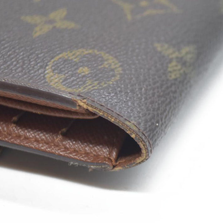 Louis Vuitton Monogram Porte Tresor International Trifold Long Wallet TH0073