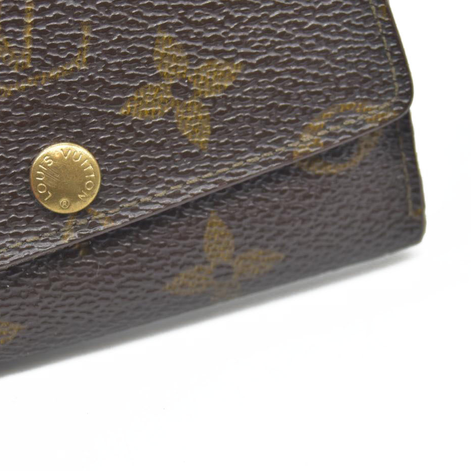$345 Louis Vuitton Monogram Multicles 6 Ring Key Case Brown FL1903