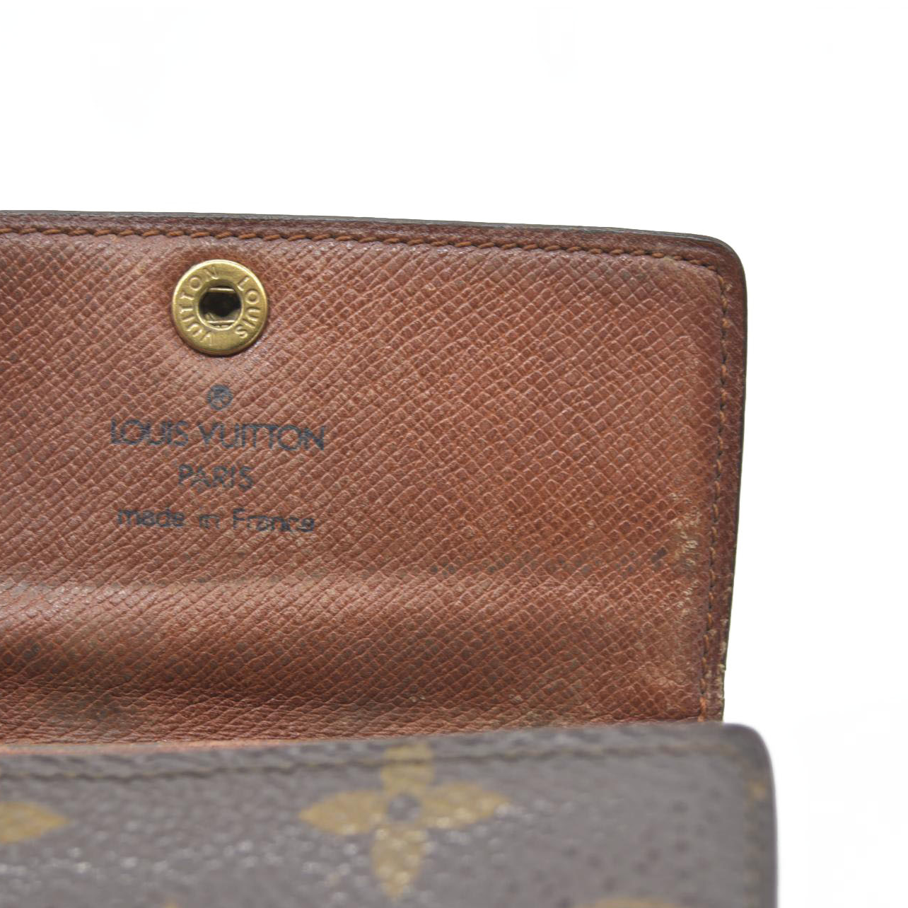 $345 Louis Vuitton Monogram Multicles 6 Ring Key Case Brown FL1903