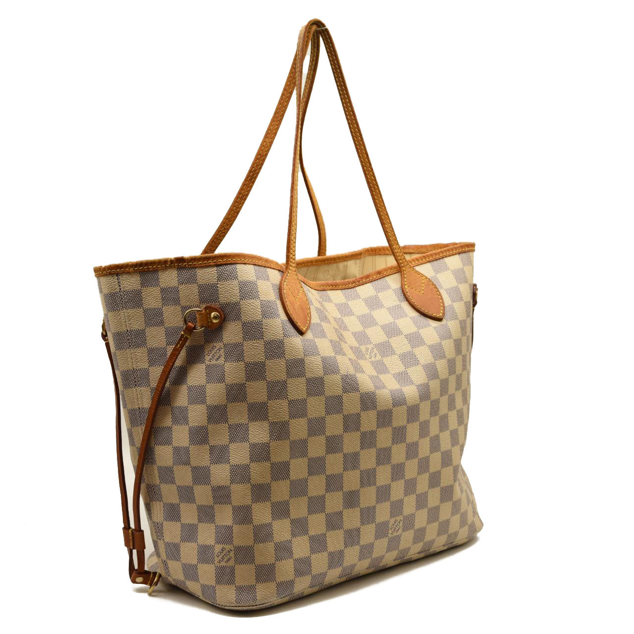 LOUIS VUITTON Damier Azur Neverfull MM