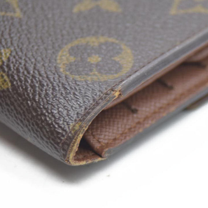 Louis Vuitton Monogram Porte Tresor International Trifold Long Wallet TH0073
