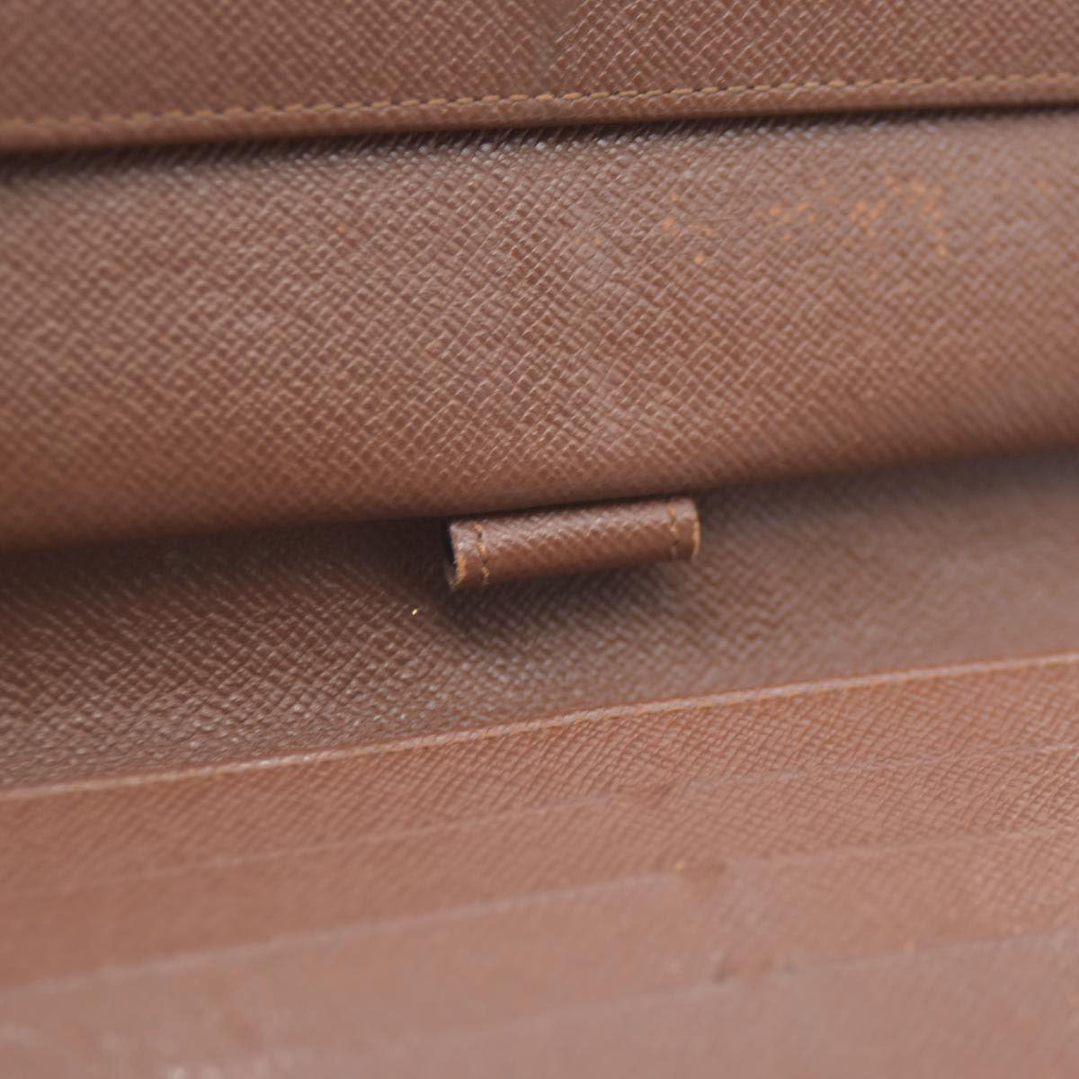 Louis Vuitton Monogram Porte Tresor International Trifold Long Wallet TH0073