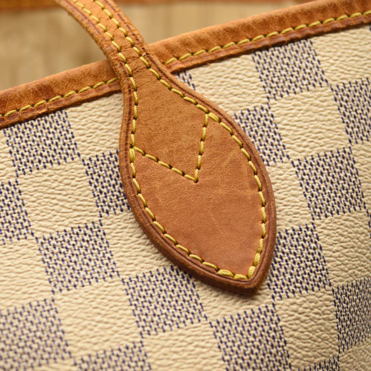 LOUIS VUITTON Damier Azur Neverfull MM