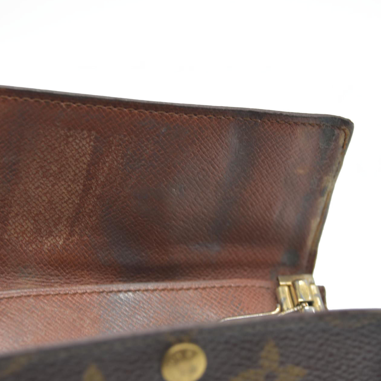 $345 Louis Vuitton Monogram Multicles 6 Ring Key Case Brown FL1903