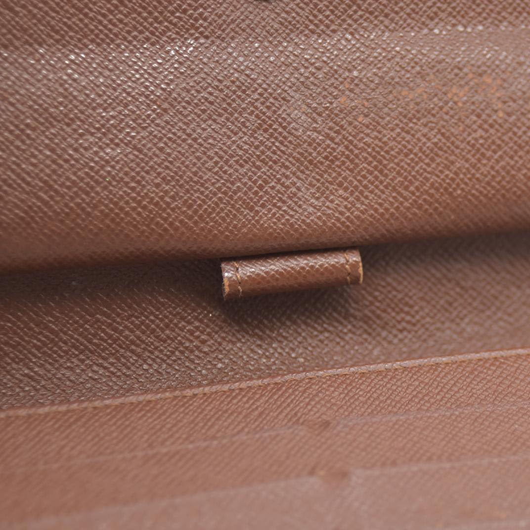 Louis Vuitton Monogram Porte Tresor International Trifold Long Wallet TH0073