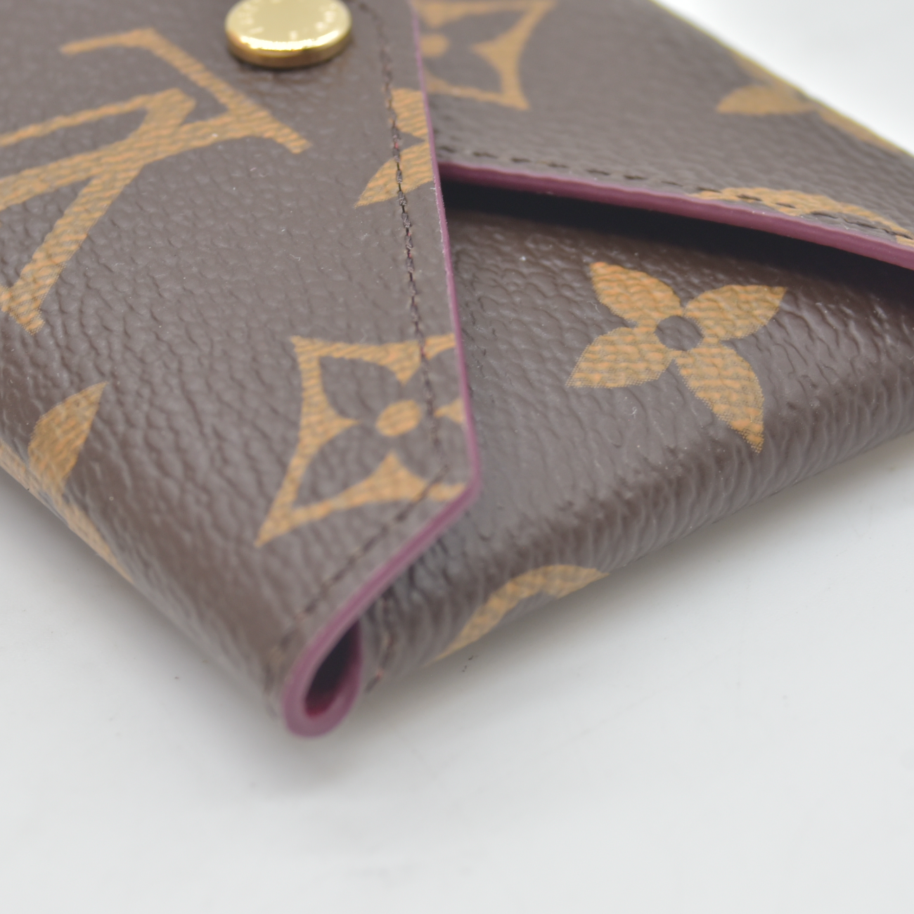 Louis Vuitton  Monogram Small Kirigami Pochette Insert Fuchsia RFID