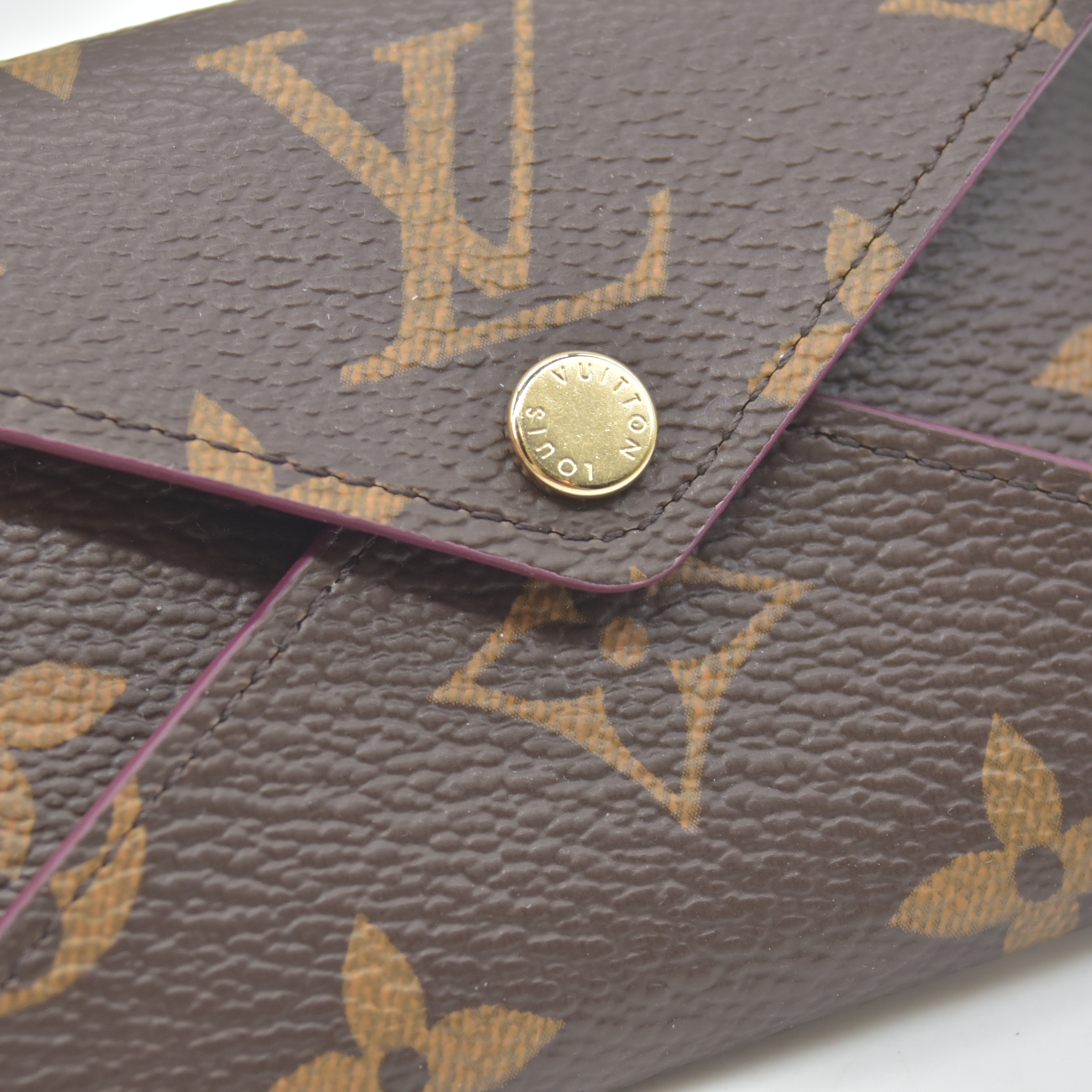 Louis Vuitton  Monogram Small Kirigami Pochette Insert Fuchsia RFID