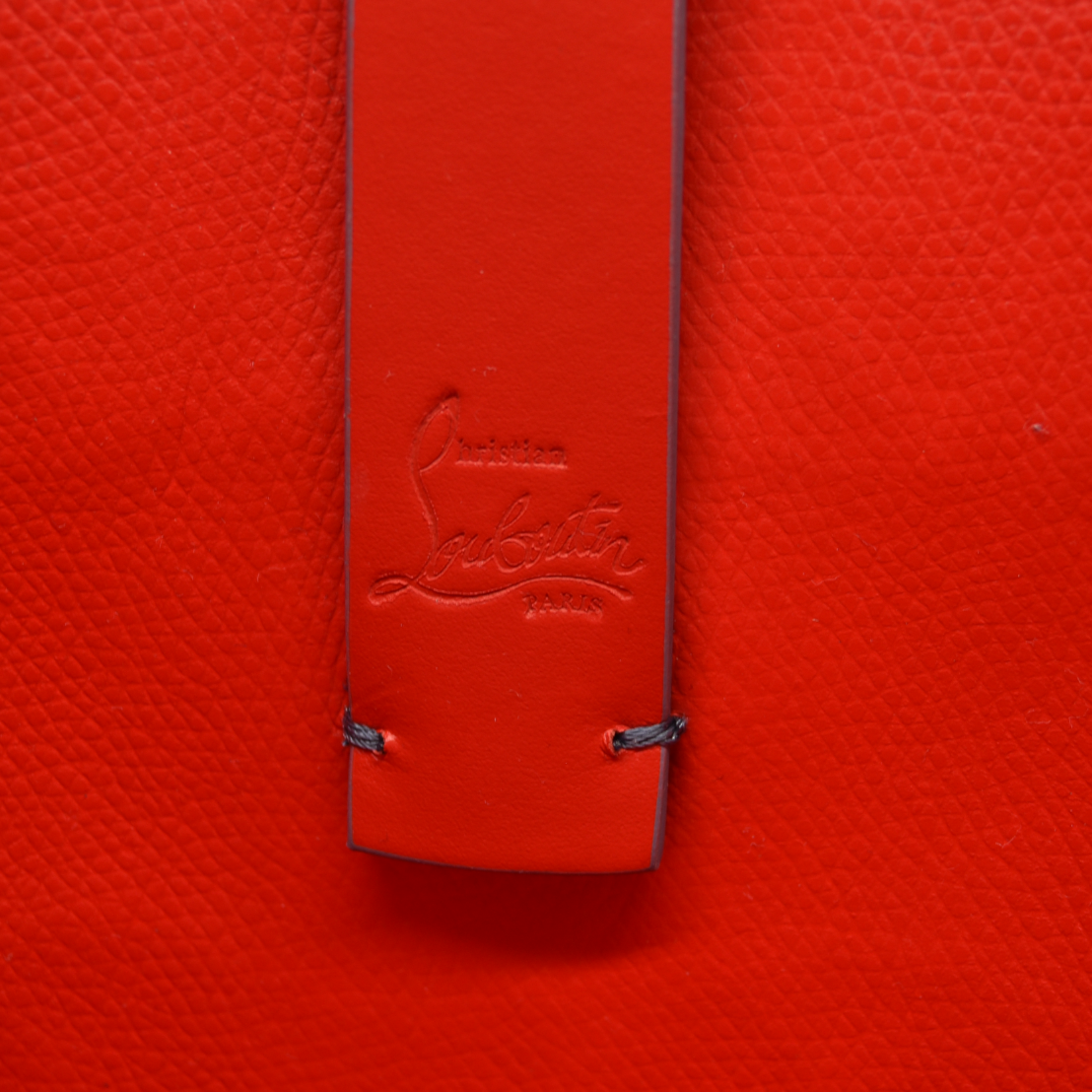 Christian Louboutin cabata small leather-trim tote denim