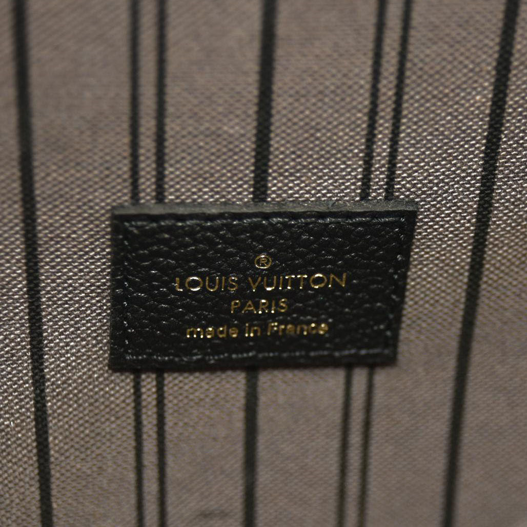 LOUIS VUITTON  Empreinte Pochette Metis Black DU2188