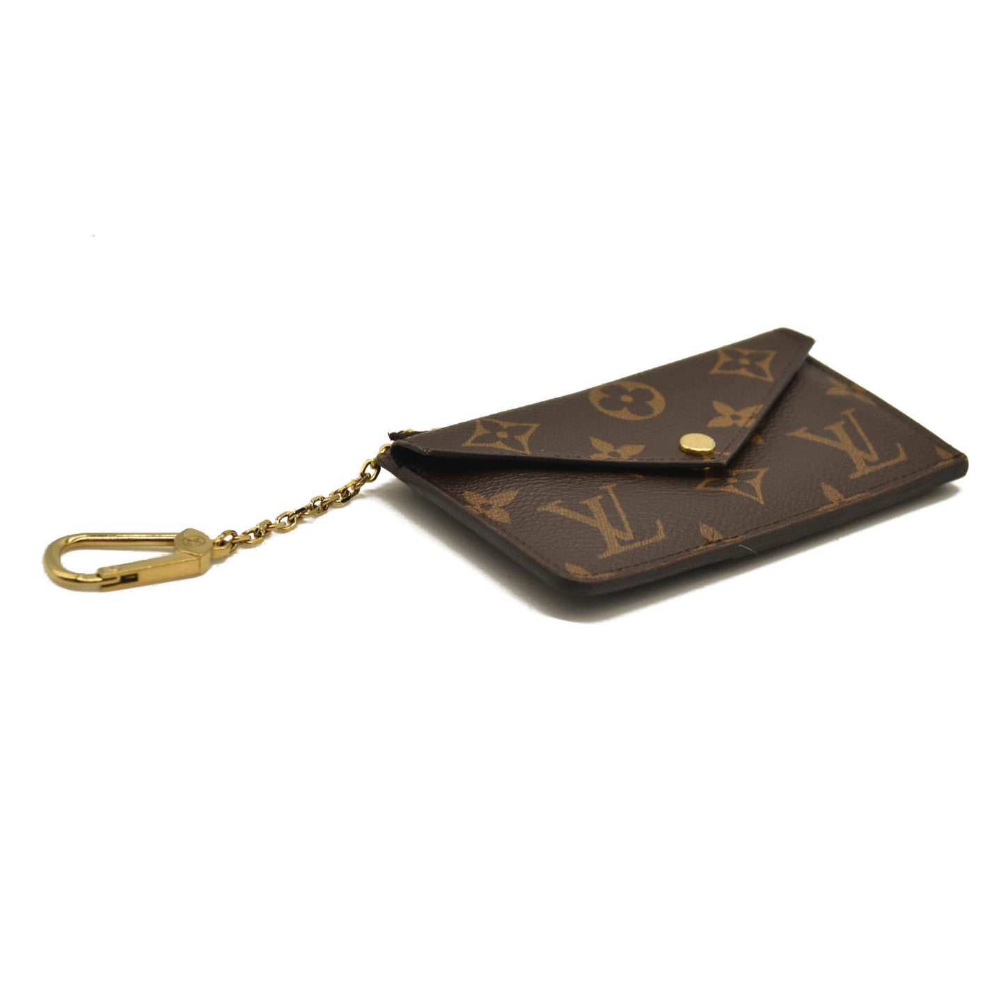 LOUIS VUITTON  Monogram Recto Verso Card Holder Black RFID