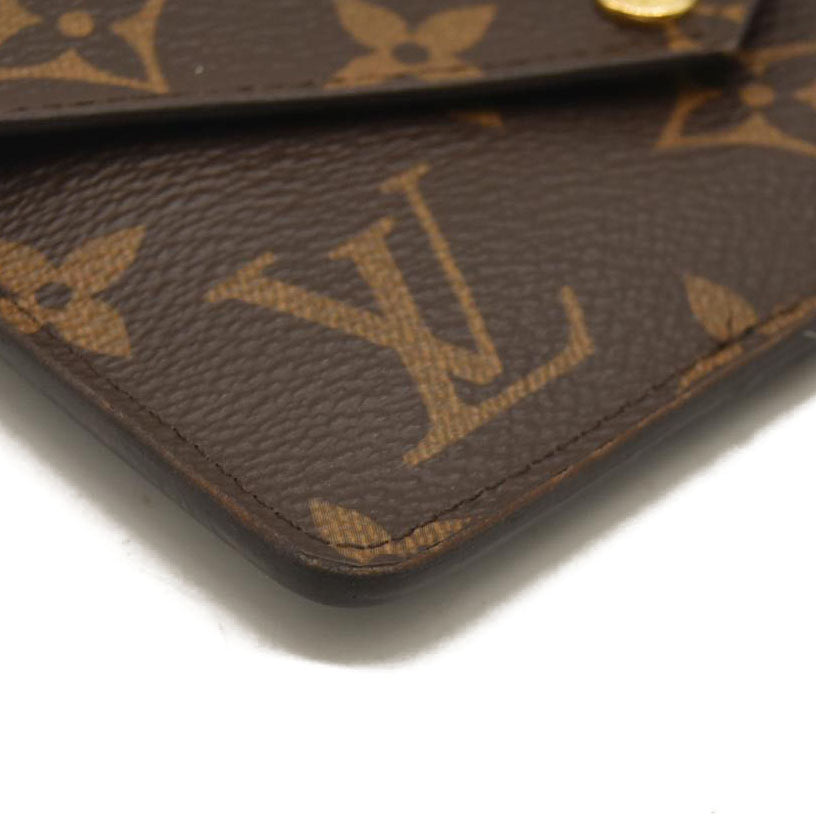 LOUIS VUITTON  Monogram Recto Verso Card Holder Black RFID