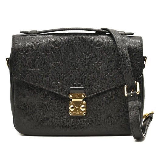 LOUIS VUITTON  Empreinte Pochette Metis Black DU1169