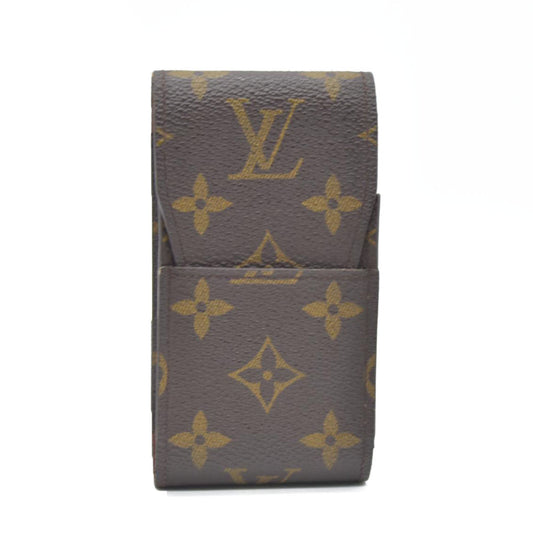 Louis Vuitton Monogram Cigarette Case Brown CT0060