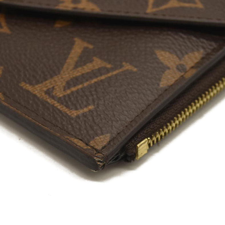 LOUIS VUITTON  Monogram Recto Verso Card Holder Black RFID