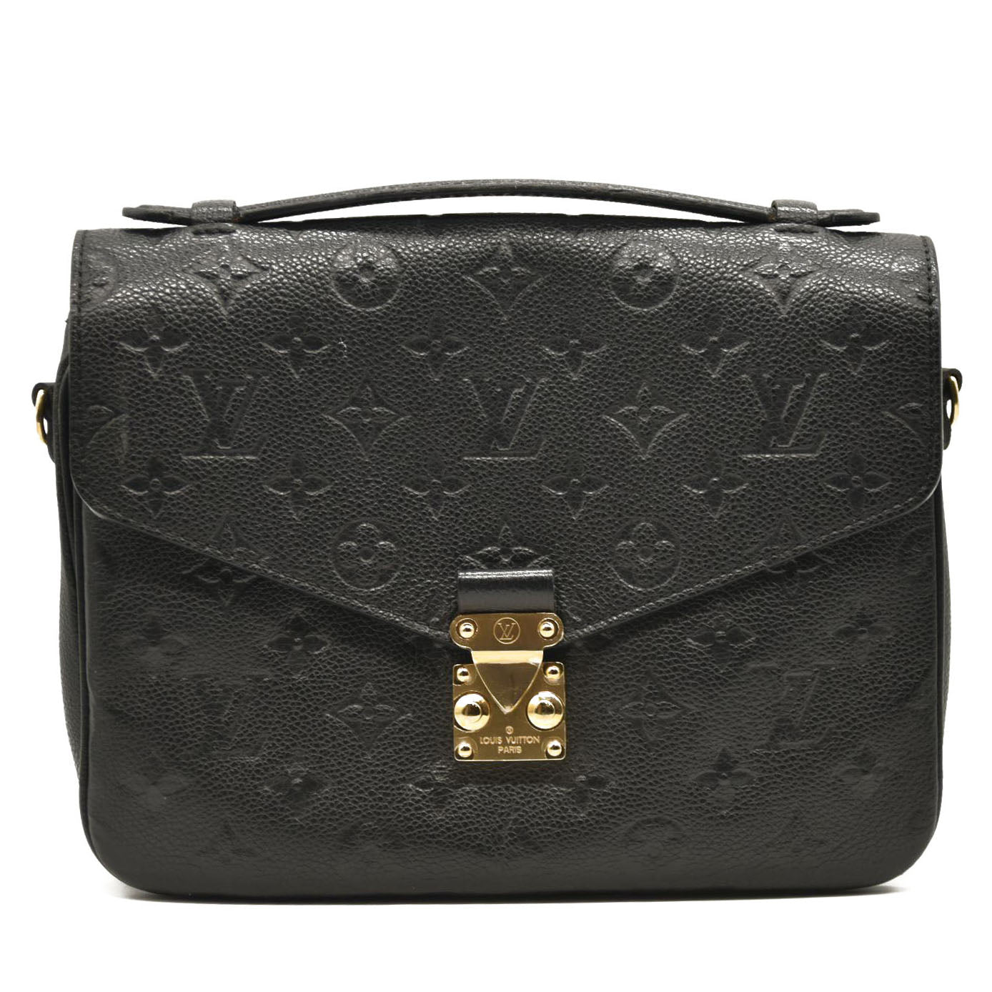 LOUIS VUITTON  Empreinte Pochette Metis Black DU1169