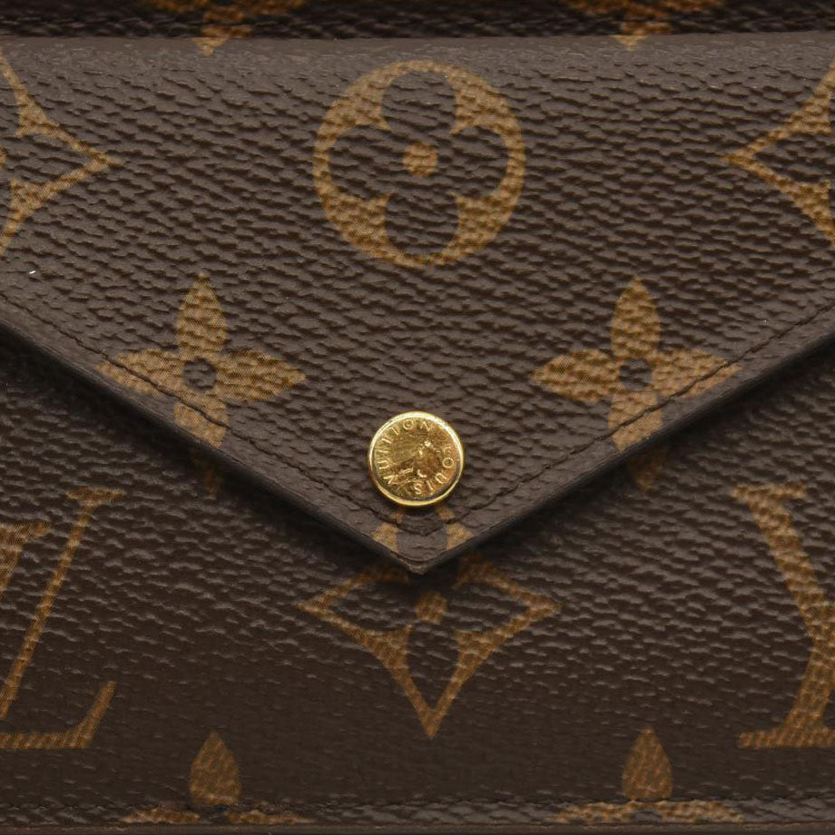 LOUIS VUITTON  Monogram Recto Verso Card Holder Black RFID