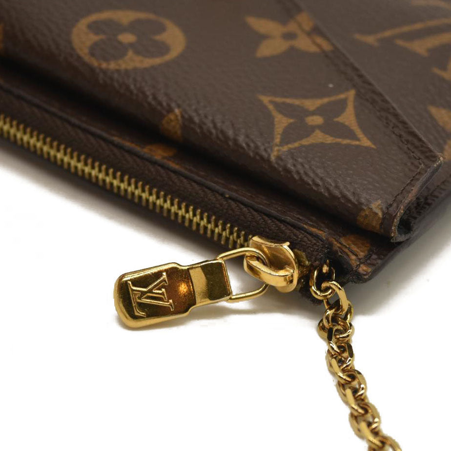 LOUIS VUITTON  Monogram Recto Verso Card Holder Black RFID