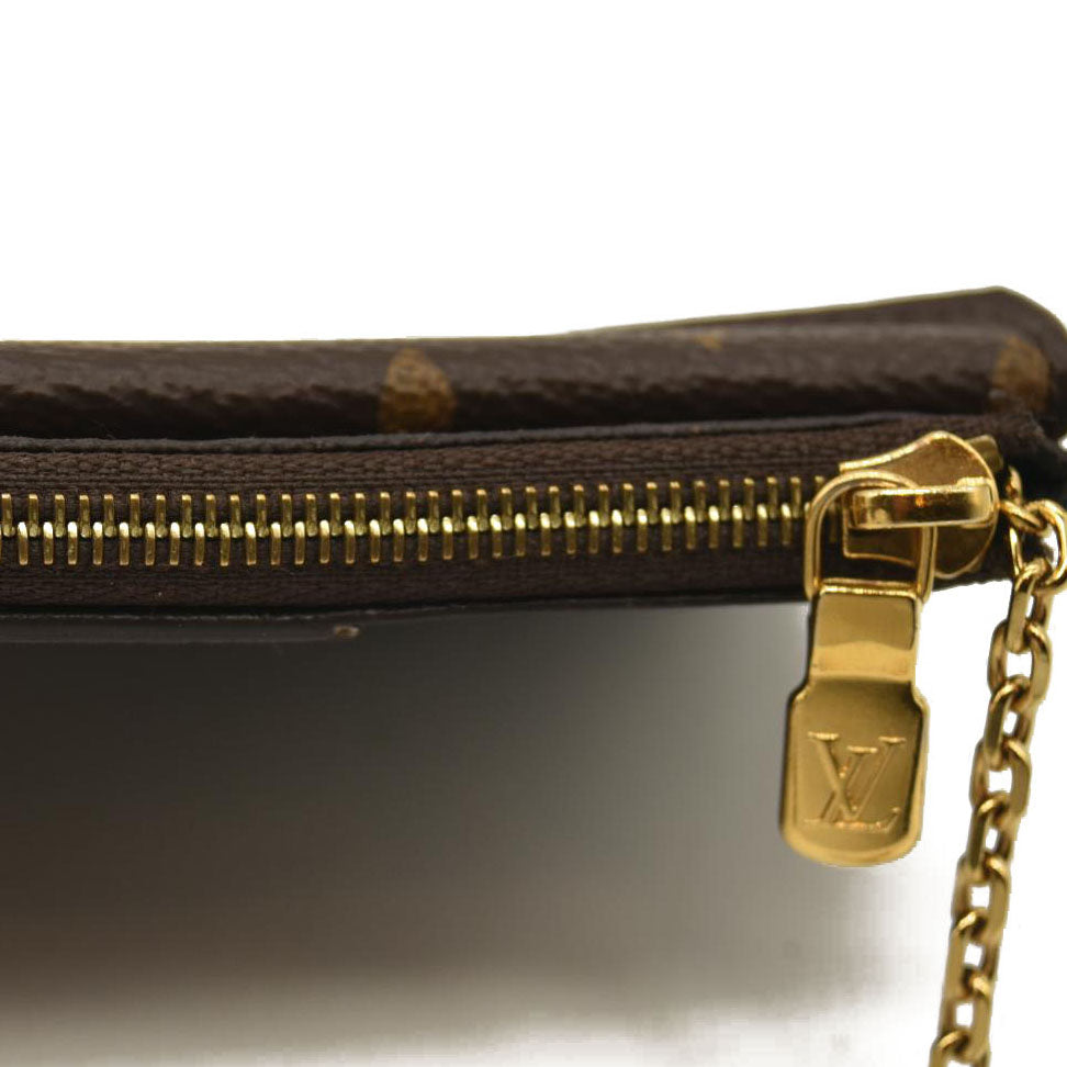 LOUIS VUITTON  Monogram Recto Verso Card Holder Black RFID