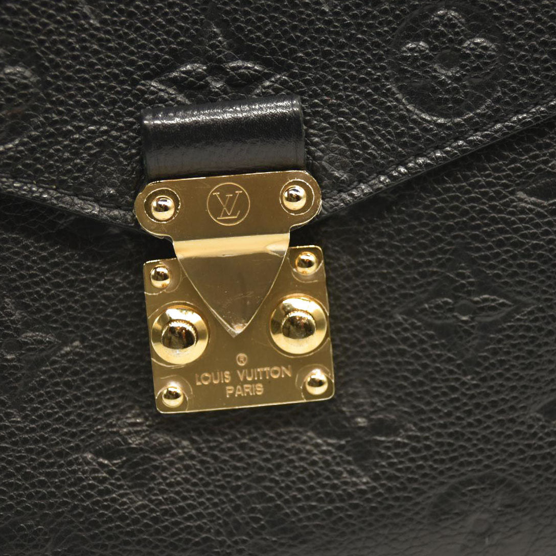 LOUIS VUITTON  Empreinte Pochette Metis Black DU1169