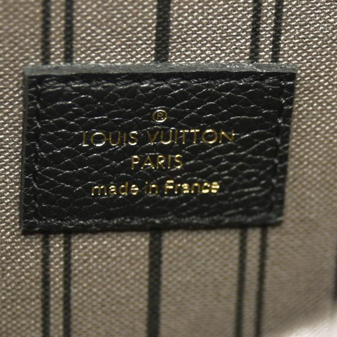 LOUIS VUITTON  Empreinte Pochette Metis Black DU1169