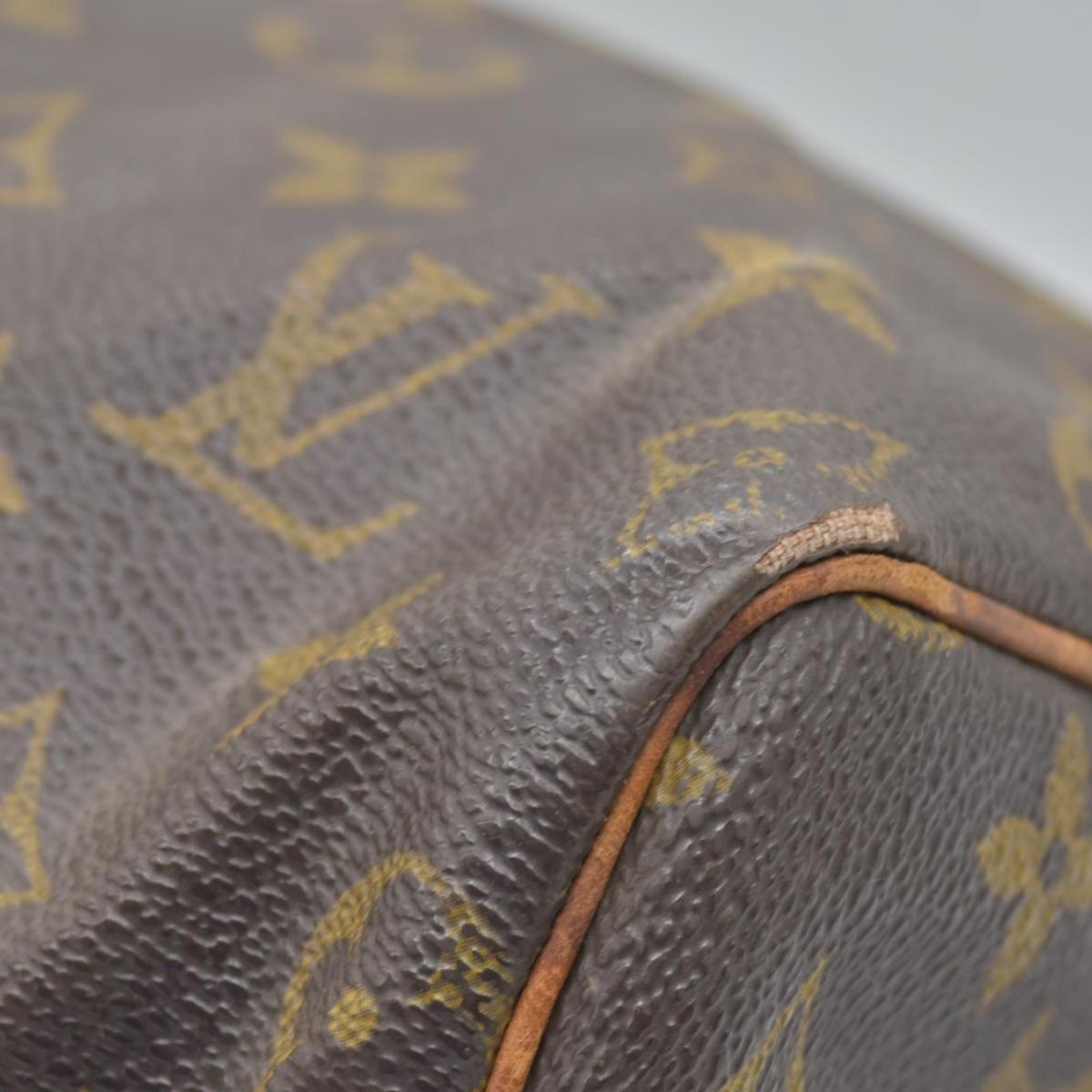 1998 $1490 Louis Vuitton Speedy 25 Handbag Monogram Brown SP1928
