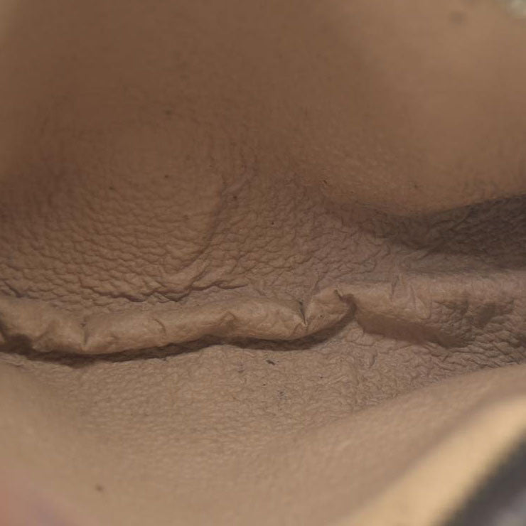 Louis Vuitton Monogram Poche Toilette 15 Cosmetics Pouch Purse Brown MB0042